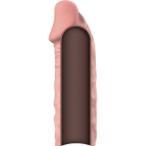 Penis Verlängerung Extra Comfort Sleeve V5 Hautfarben von VirilXL | Fesselliebe.de