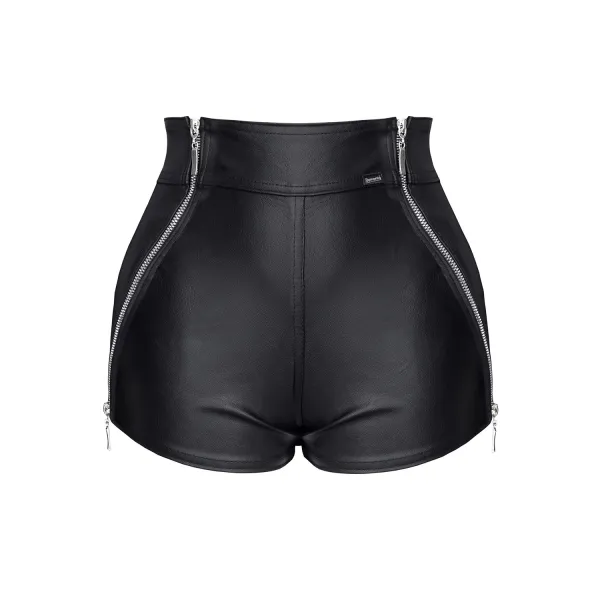 Schwarze Damen-Shorts Brmonica001 von Demoniq Black Rose 2.0 Collection | Fesselliebe.de