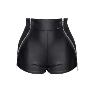 ♥ Schwarze Damen-Shorts Brmonica001 von Demoniq Black Rose 2.0 Collection ♥