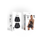 Schwarze Damen-Shorts Brmonica001 von Demoniq Black Rose 2.0 Collection | Fesselliebe.de