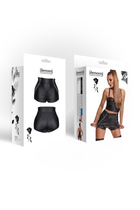 ♥ Schwarze Damen-Shorts Brmonica001 von Demoniq Black Rose 2.0 Collection ♥ kaufen | Fesselliebe