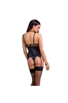 Divine Corset & Tanga Schwarz von Casmir kaufen - Fesselliebe