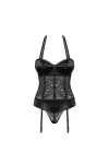 Ailay Corset & Tanga Schwarz von Obsessive kaufen - Fesselliebe