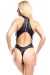 ♥ Schwarzer Body Ddketo001 von Demoniq Dark Desire Collection ♥