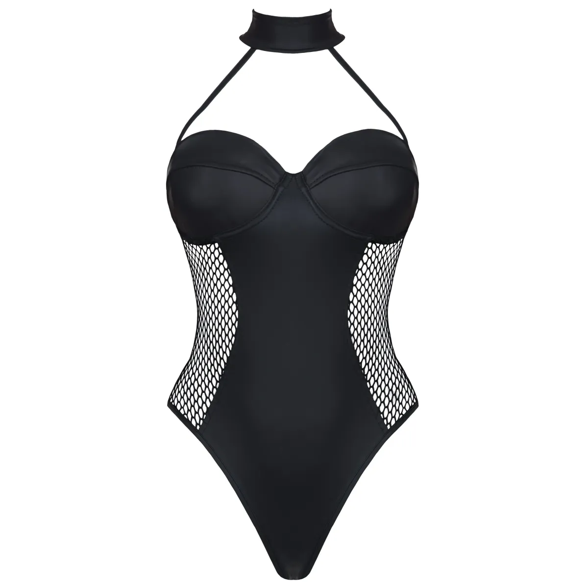 Schwarzer Body Ddketo001 von Demoniq Dark Desire Collection | Fesselliebe.de
