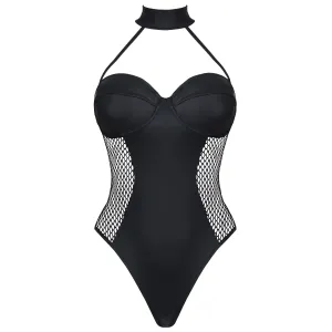 ♥ Schwarzer Body Ddketo001 von Demoniq Dark Desire Collection ♥