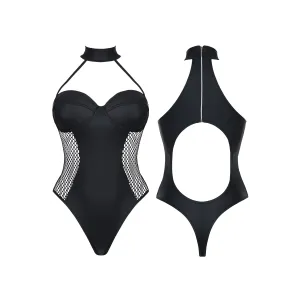 ♥ Schwarzer Body Ddketo001 von Demoniq Dark Desire Collection ♥