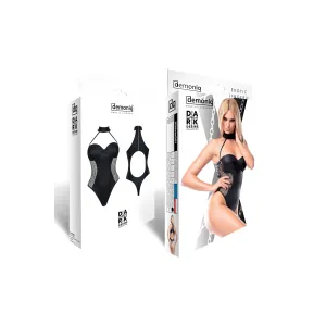 ♥ Schwarzer Body Ddketo001 von Demoniq Dark Desire Collection ♥