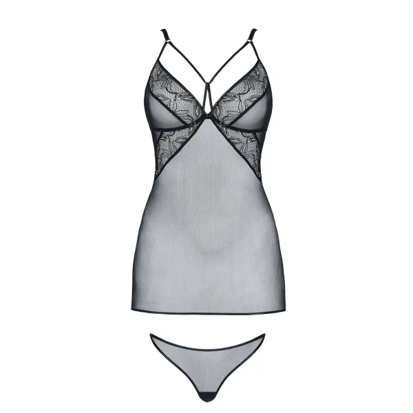 Schwarzes Minikleid Lucette von Demoniq Magnetic Collection | Fesselliebe.de