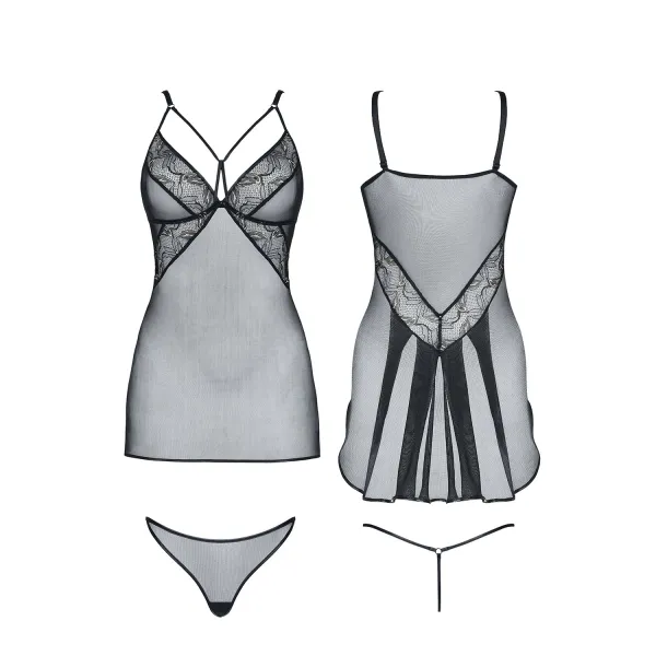 Schwarzes Minikleid Lucette von Demoniq Magnetic Collection | Fesselliebe.de