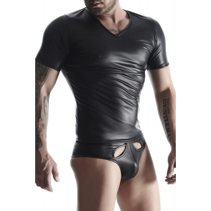 T-Shirt Tsh014 Schwarz von Regnes Fetish Planet | Fesselliebe.de