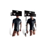 T-Shirt Tsh014 Schwarz von Regnes Fetish Planet | Fesselliebe.de