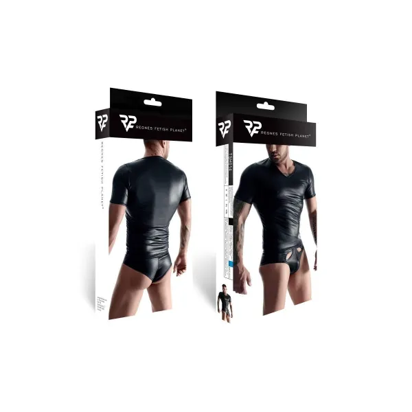 T-Shirt Tsh014 Schwarz von Regnes Fetish Planet | Fesselliebe.de