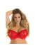 ♥ V-8741 Plus Size Bh Rot von Axami Size Plus ♥