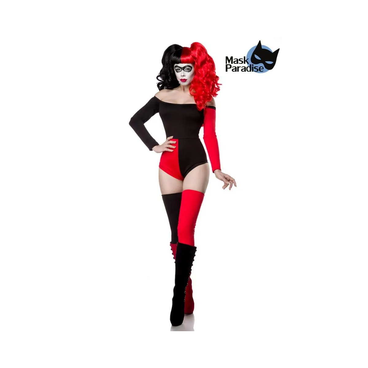 ♥ Harley-Kostüm: Crazy Harley Rot-Schwarz ♥ kaufen | Fesselliebe