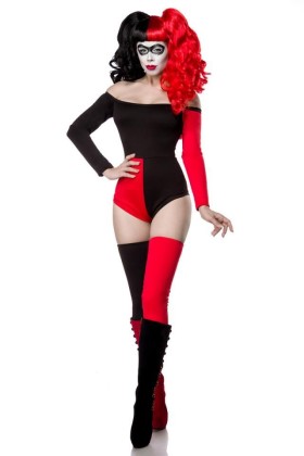 ♥ Harley-Kostüm: Crazy Harley Rot-Schwarz ♥ kaufen | Fesselliebe