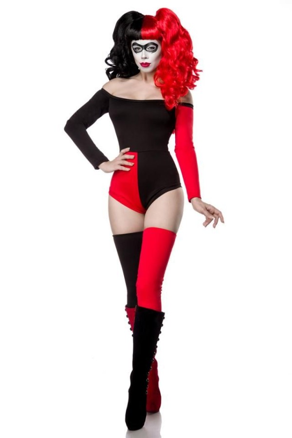 ♥ Harley-Kostüm: Crazy Harley Rot-Schwarz ♥ kaufen | Fesselliebe