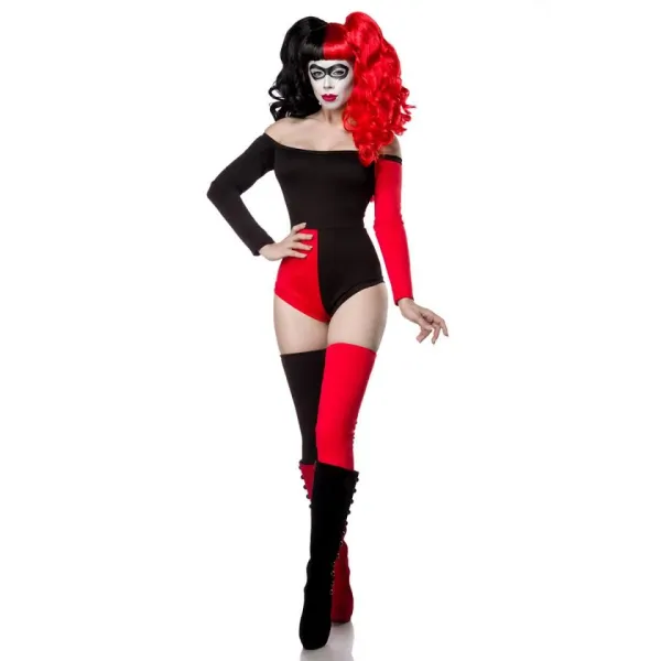 ♥ Harley-Kostüm: Crazy Harley Rot-Schwarz ♥ kaufen | Fesselliebe