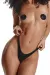 ♥ Schwarzer String Tanga Lxcande001 von Demoniq Ladyx ♥