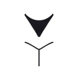 Schwarzer String Tanga Lxcande001 von Demoniq Ladyx | Fesselliebe.de