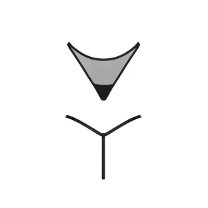 ♥ Schwarzer String Tanga Lxchelo001 von Demoniq Ladyx ♥