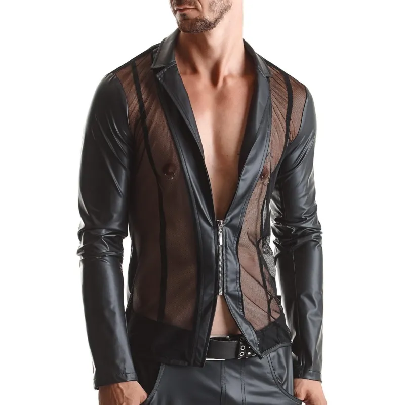 Herren Jacke Rmdaniele001 Schwarz | Fesselliebe.de