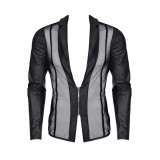 Herren Jacke Rmdaniele001 Schwarz | Fesselliebe.de