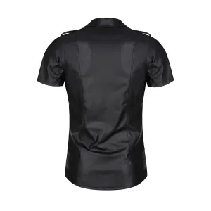 ♥ Herren Hemd Rmluca001 Schwarz ♥