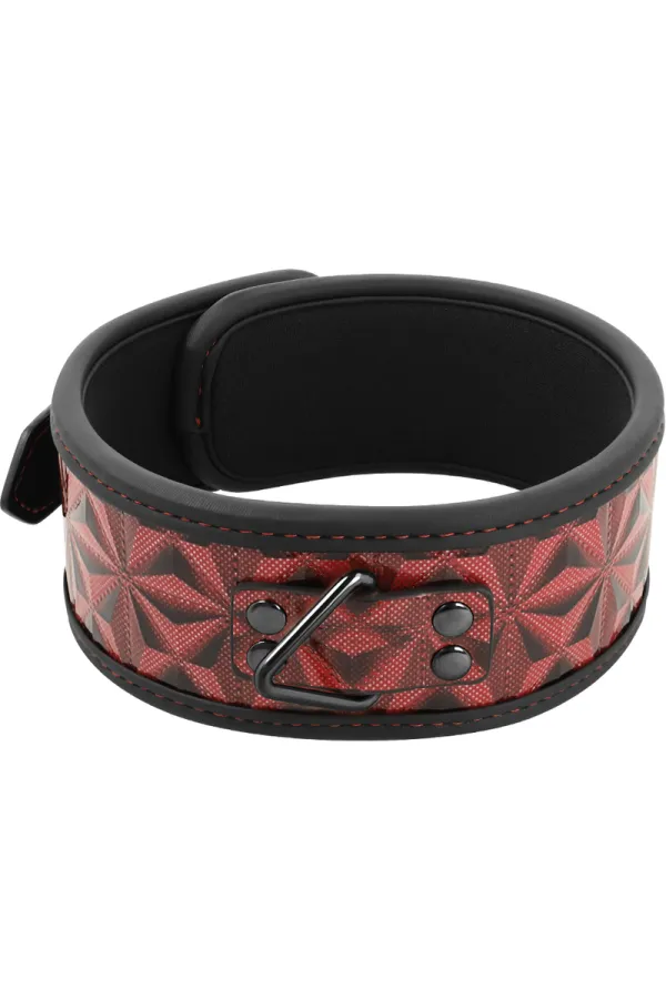 Vegane Kunstlederhalsband von Begme Red Edition kaufen - Fesselliebe