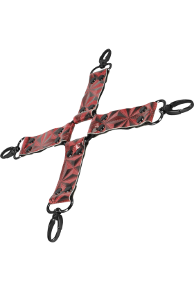 ♥ Vegane Kunstleder-Hog-Tie ♥ von Begme Red Edition kaufen | Fesselliebe