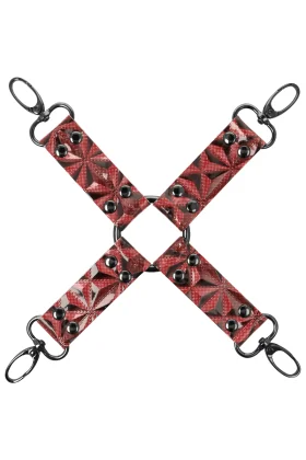 ♥ Vegane Kunstleder-Hog-Tie ♥ von Begme Red Edition