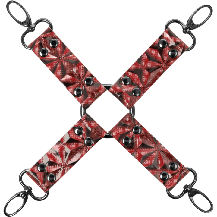 Vegane Kunstleder-Hog-Tie von Begme Red Edition | Fesselliebe.de