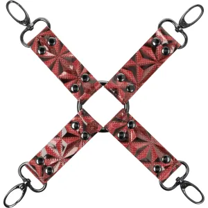 ♥ Vegane Kunstleder-Hog-Tie ♥ von Begme Red Edition
