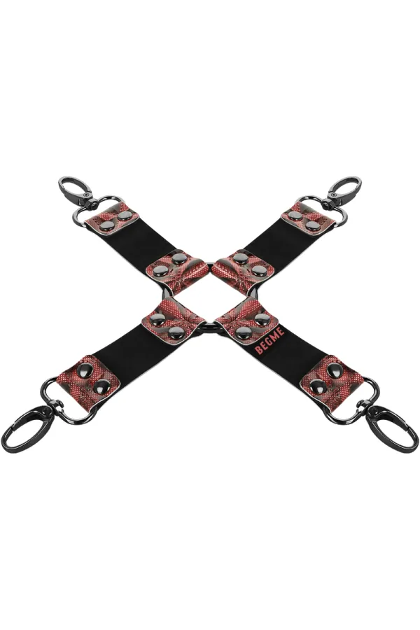 Vegane Kunstleder-Hog-Tie von Begme Red Edition kaufen - Fesselliebe