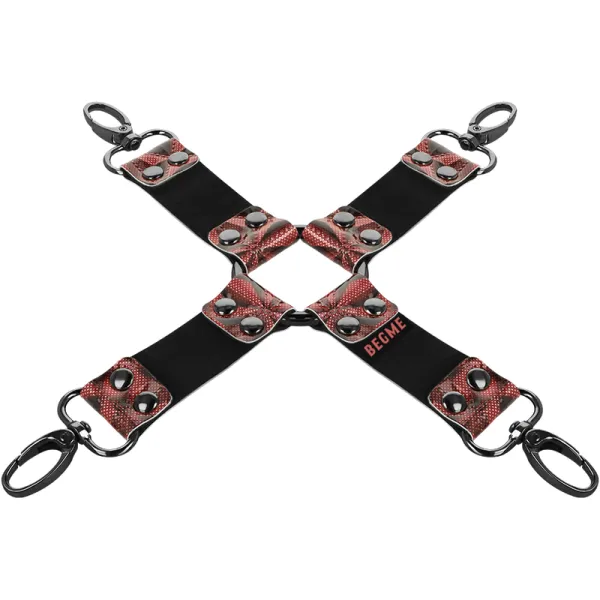 ♥ Vegane Kunstleder-Hog-Tie ♥ von Begme Red Edition kaufen | Fesselliebe