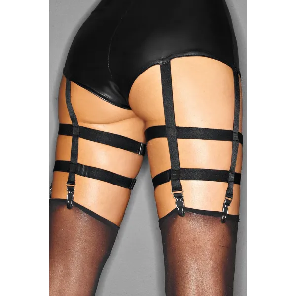 ♥ Schwarzer Straps-Body F109 ♥ kaufen | Fesselliebe