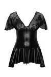 Schwarzes Minikleid F267 von Noir Handmade Curve Collection kaufen - Fesselliebe