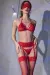 ♥ Spitzen-Set Cr4467 Rot von Chilirose ♥