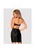 ♥ Vivianty Kleid Schwarz von Obsessive ♥