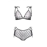 Schwarzes Set Aa052265 von Anais Apparel | Fesselliebe.de