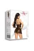 ♥ Loretta Chemise & Tanga Schwarz von Beauty Night Fashion ♥