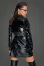 ♥ Schwarzer Trenchcoat F225 von Noir Handmade Missbehaved Collection ♥