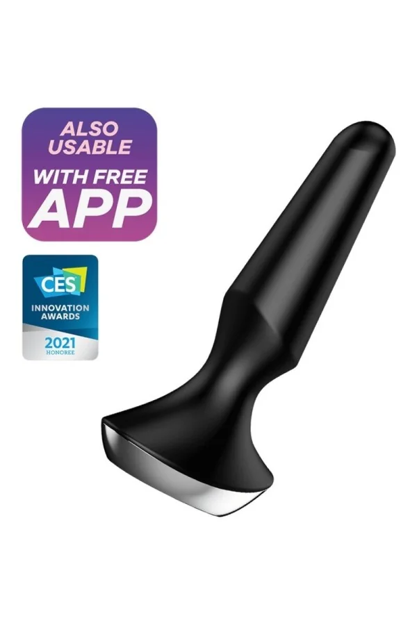 ♥ Plug Ilicious 2 Plug Vibrator - Schwarz ♥ von Satisfyer Connect