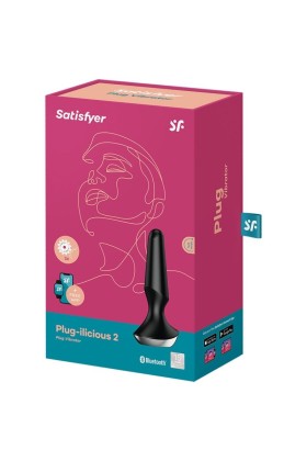 ♥ Plug Ilicious 2 Plug Vibrator - Schwarz ♥ von Satisfyer Connect kaufen | Fesselliebe