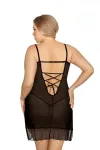 Schwarzes Negligee Vela von Anais Apparel Plus Size kaufen - Fesselliebe