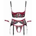 ♥ Hosenträger-Set - Schwarz von Cottelli Bondage ♥