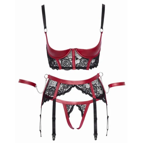 ♥ Hosenträger-Set - Schwarz von Cottelli Bondage ♥ kaufen | Fesselliebe