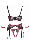 Hosenträger-Set - Schwarz von Cottelli Bondage kaufen - Fesselliebe