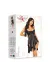 ♥ Julieta Chemise & Tanga Schwarz von Beauty Night Fashion ♥