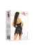 ♥ Julieta Chemise & Tanga Schwarz von Beauty Night Fashion ♥